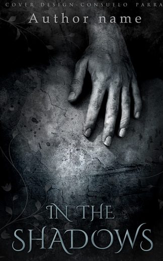 Pre-made Horror, Mystery Book Cover: In the Shadows