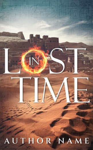 Ready Made Action & Adventure, Fantasy, Mystery Book Cover: Lost in Time - Time Travel & Historical Fantasy Premade Book Cover