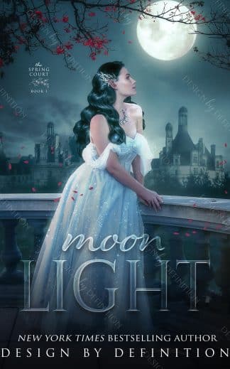 Pre-made Fantasy, Paranormal, Romance Ebook Cover: Moonlight Fantasy cover