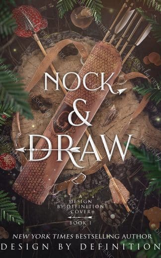 Premade Action & Adventure, Cozy, Fantasy Cover Design: Nock & Draw Fantasy object cover