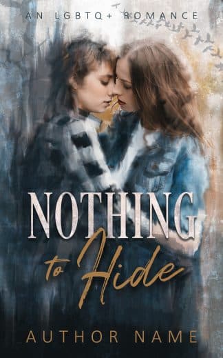 Pre-made Chick Lit, Romance, Young Adult Cover Design: Nothing to Hide