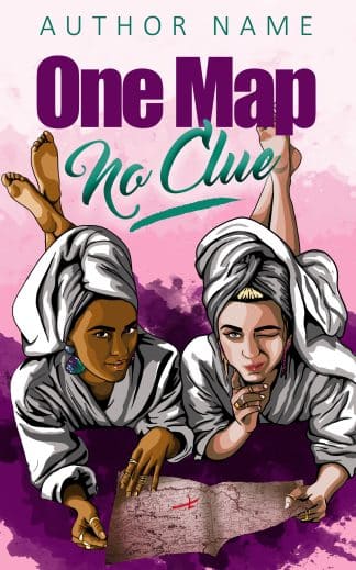 Pre-made Chick Lit, Cozy Cover Design: One Map No Clue