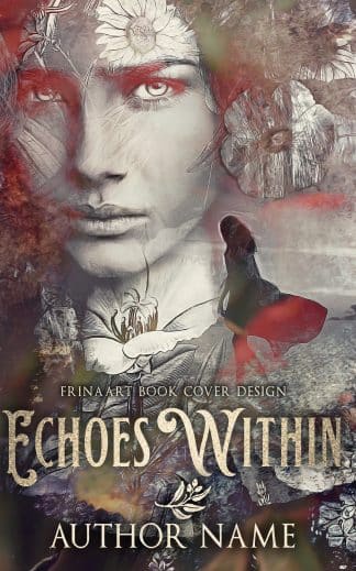 Ready Made Fantasy, Literary Fiction, Thriller & Suspense Book Cover: Echoes Within” — Psychological Thriller / Dark Fantasy Premade Cover