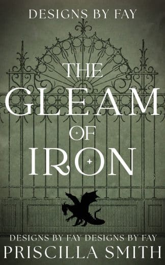 Premade Fantasy, Romance Cover Design: The Gleam of Iron dark academia fantasy romance