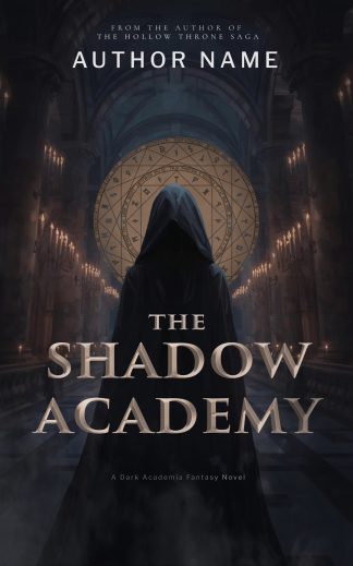 Ready Made Fantasy, Mystery Ebook Cover: The Shadow Academy - Dark Academia/Fantasy