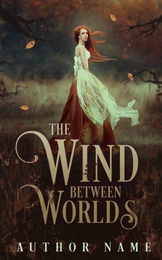 Premade Cozy, Historical Fiction, Romance Book Cover: The Wind Between Worlds