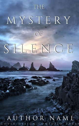 Pre-made Literary Fiction Ebook Cover: The Mystery of Silence