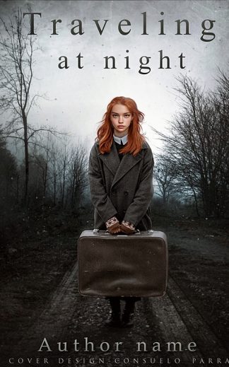 Pre-made Literary Fiction, Young Adult Cover Design: Traveling at Night