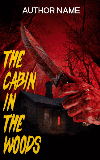 Pre-made Horror Cover Design: Cabin