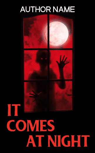 Pre-made Horror Ebook Cover: Night