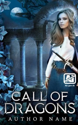 Premade Fantasy Cover Design: Call of Dragons