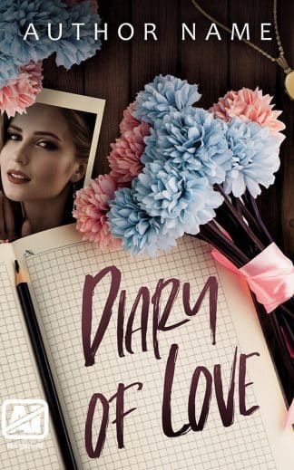 Pre-made Chick Lit, Romance Book Cover: Diary of Love