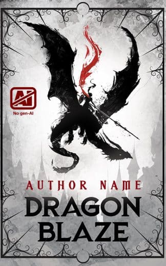 Ready Made Fantasy Book Cover: Dragon Blaze