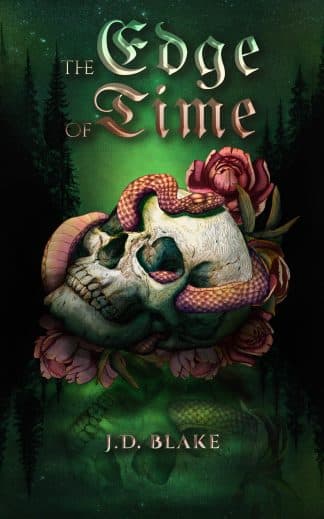 Pre-made Fantasy, Horror, Mystery Book Cover: The Edge of Time — Premade Book Cover