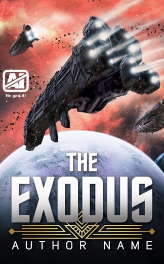 Pre-made Sci-Fi Cover Design: The Exodus