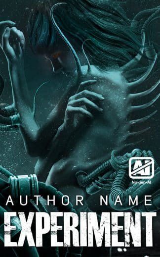 Premade Horror, Sci-Fi Book Cover: Experiment