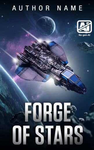 Pre-made Sci-Fi Ebook Cover: Forge of Stars