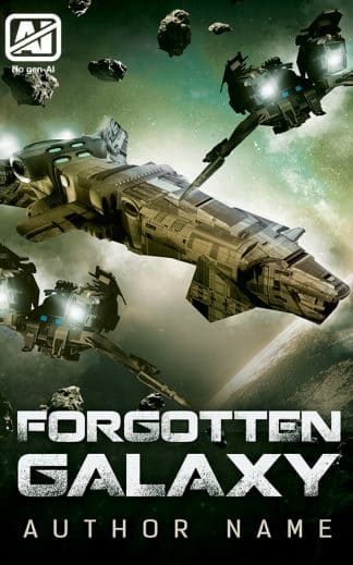 Pre-made Sci-Fi Cover Design: Forgotten Galaxy