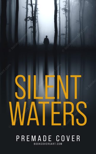 Premade Mystery, Thriller & Suspense Ebook Cover: Silent Waters