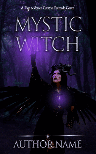 Pre-made Erotica, Fantasy, Paranormal Book Cover: Mystic Witch