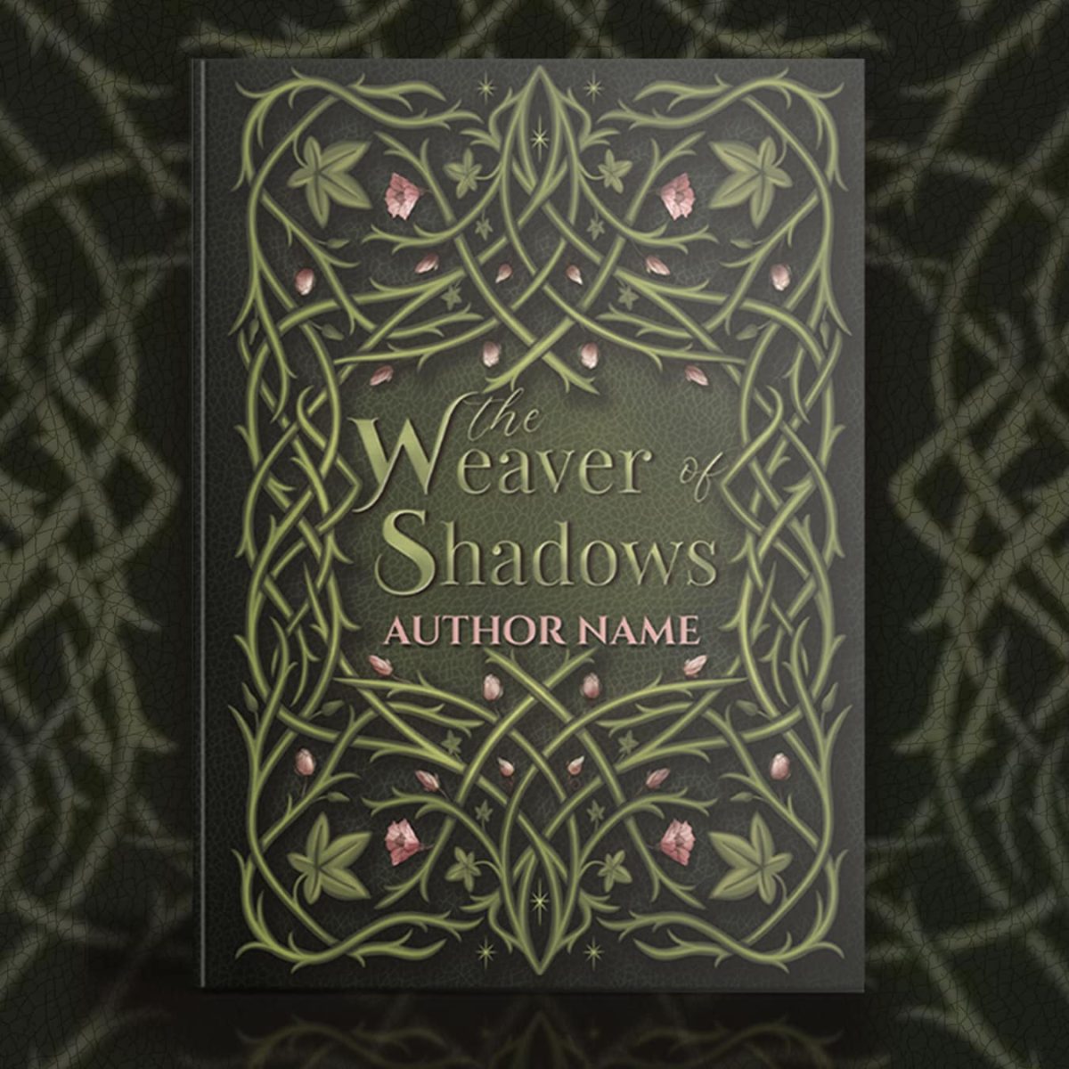 Pre-made Fantasy, Young Adult Cover Design: The Weaver of Shadows — Premade Book Cover - Image 2