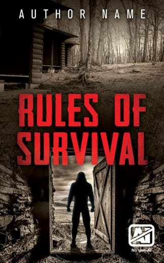 Ready Made Action & Adventure, Horror, Thriller & Suspense Book Cover: Rules of Survival