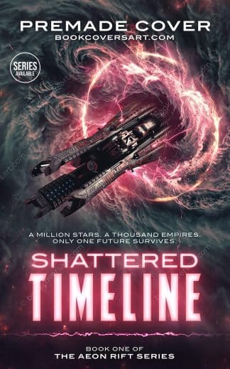 Ready Made Sci-Fi Ebook Cover: Shattered Timeline
