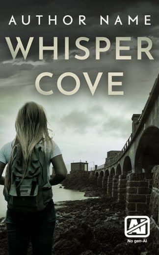 Premade Mystery, Thriller & Suspense, Young Adult Ebook Cover: Whisper Cove
