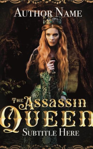 Ready Made Fantasy, Historical Fiction Cover Design: The Assassin Queen