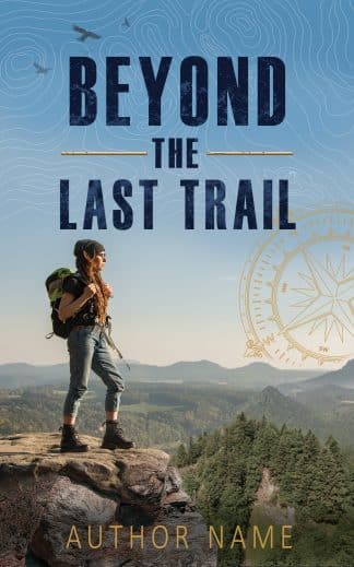 Pre-made Action & Adventure, Cozy, Young Adult Ebook Cover: Beyond the Last Trail