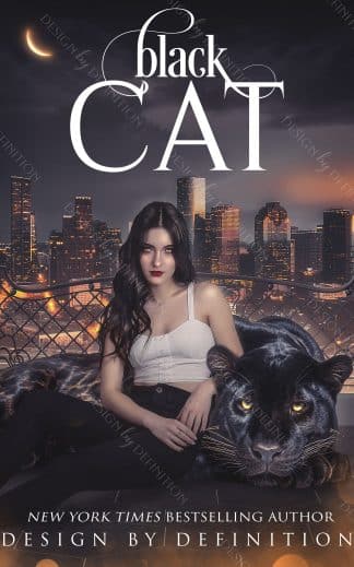 Pre-made Fantasy, Paranormal, Romance Cover Design: Black Cat shifter cover