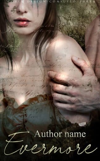 Pre-made Literary Fiction, Romance Book Cover: Evermore