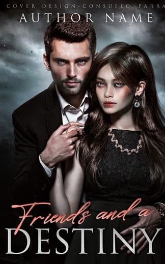 Ready Made Literary Fiction, Romance, Young Adult Book Cover: Friends and a Destiny