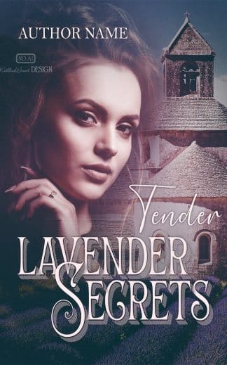 Ready Made Historical Fiction, Literary Fiction, Romance Cover Design: Tender Lavender Secrets - Historical Romance