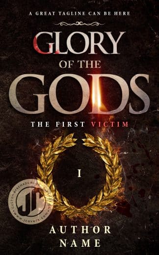 Ready Made Fantasy, Literary Fiction Book Cover: GLORY OF THE GODS
