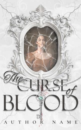 Ready Made Historical Fiction, Horror Ebook Cover: THE CURSE OF BLOOD - Gothic Fantasy & Vampire Horror Premade Book Cover