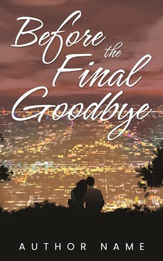 Pre-made Literary Fiction, Romance, Young Adult Book Cover: BEFORE THE FINAL GOODBYE - Contemporary Romance & Emotional Drama Premade Book Cover