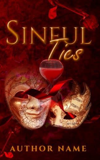 Premade Erotica, Literary Fiction Cover Design: Sinful Ties