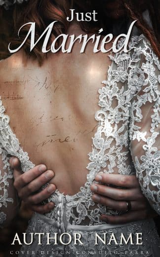 Pre-made Literary Fiction, Romance Cover Design: Just Married