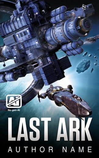 Premade Sci-Fi Book Cover: Last Ark