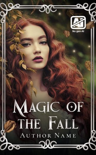 Pre-made Fantasy, Romance, Young Adult Ebook Cover: Magic of the Fall