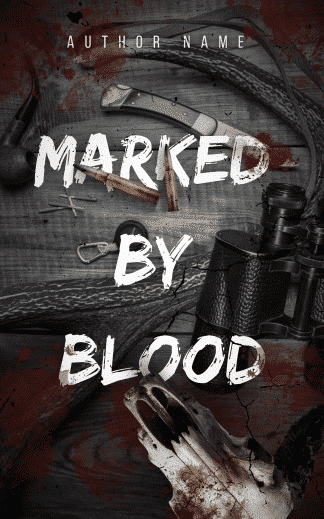 Ready Made Action & Adventure, Thriller & Suspense Ebook Cover: Marked by Blood