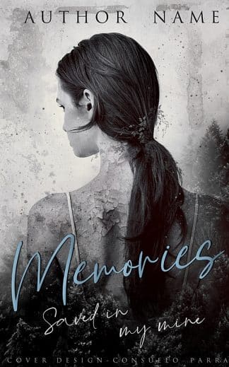 Premade Literary Fiction, Romance Cover Design: Memories