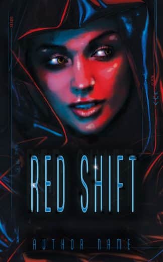 Ready Made Dystopia, Sci-Fi, Young Adult Book Cover: Red Shift