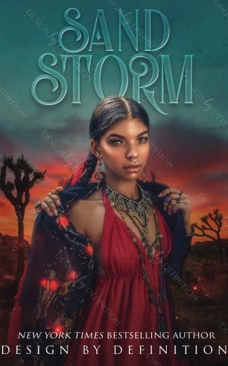 Pre-made Fantasy, Paranormal, Romance Book Cover: Sandstorm paranormal cover