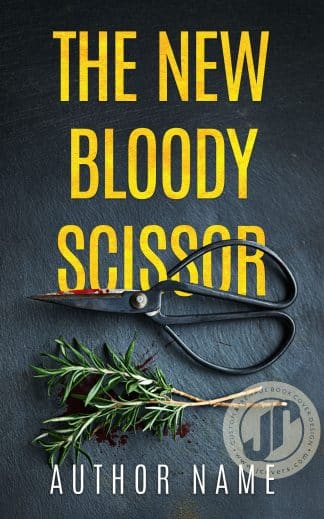 Ready Made Horror Book Cover: THE NEW BLOODY SCISSOR