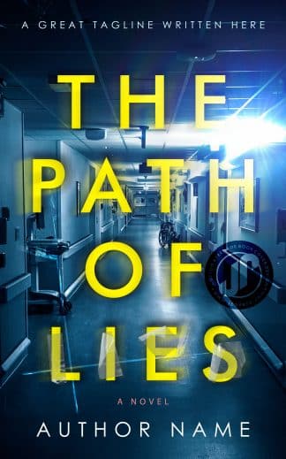 Pre-made Mystery, Paranormal, Thriller & Suspense Ebook Cover: THE PATH OF LIES