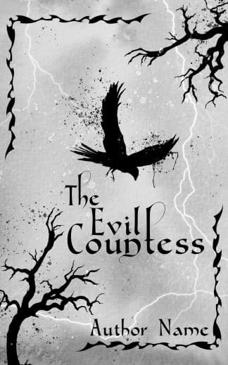 Premade Action & Adventure, Fantasy Cover Design: THE EVIL COUNTESS - Gothic Fantasy and Dark Paranormal Premade Book Cover