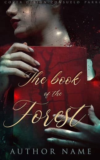 Ready Made Literary Fiction, Young Adult Ebook Cover: The Book of the Forest