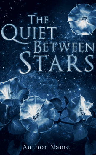 Premade Fantasy, Literary Fiction Cover Design: The Quiet Between Stars